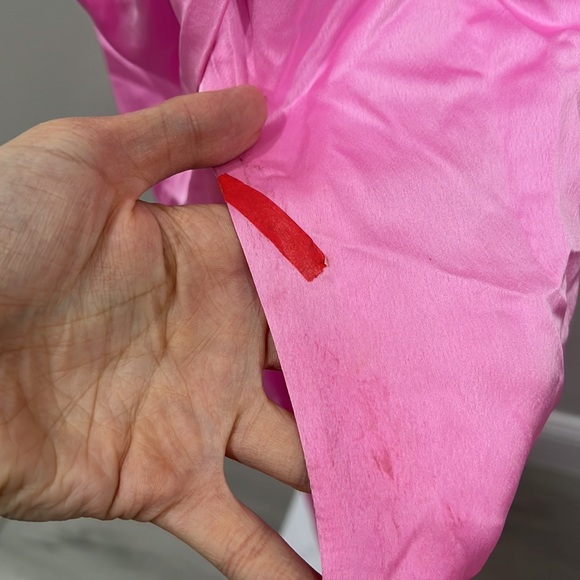 Show Me Your Mumu Jodie Dress in Pink Luxe Satin - Picture 11 of 15